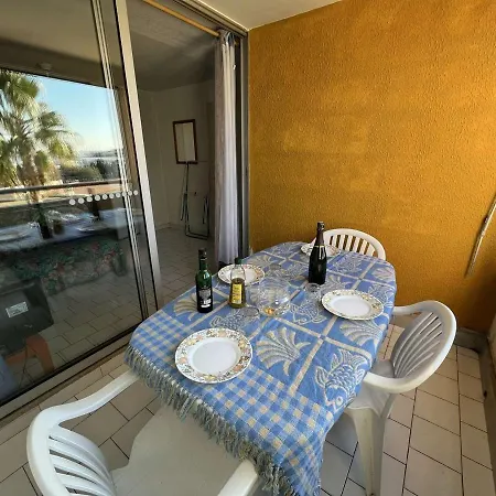 T2 Avec Piscine, Lave-vaisselle, à 150m, Animaux Acceptés - Fr-1-702-42 * Agde